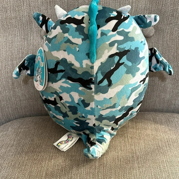 Squishmallows Dragon Keanu Camo, size 8” NWT - Picture 4 of 11